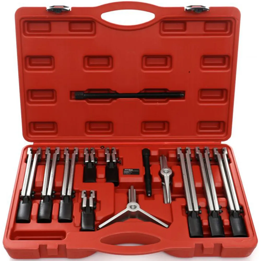 Extractor rulmenti Kraft&Dele KD10148, 13 bucati, valiza de transport inclusa