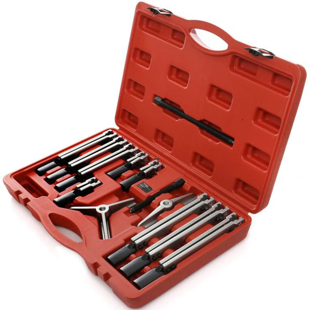 Extractor rulmenti Kraft&Dele KD10148, 13 bucati, valiza de transport inclusa