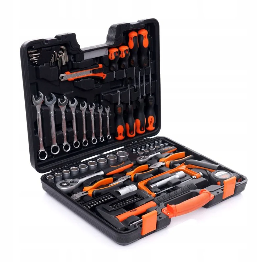Trusa scule Kraft&Dele KD10466, 89 bucati, valiza de transport inclusa
