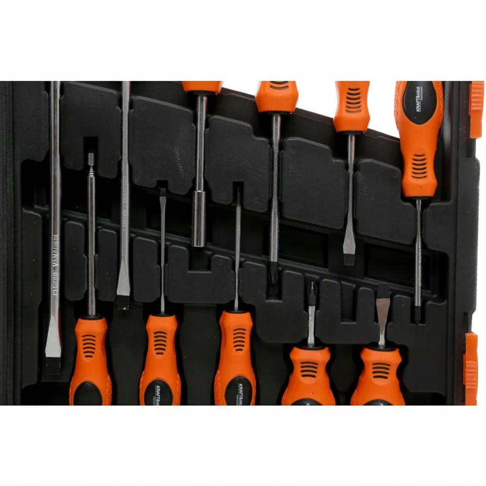 Set surubelnite si biti Kraft&Dele KD10904, 75buc