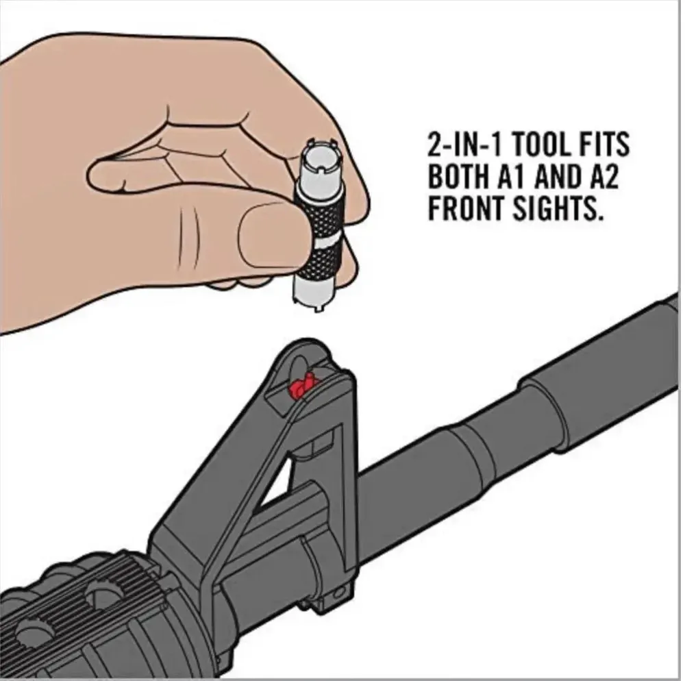 AR15 FRONT SIGHT ADJUSTER TOOL REAL AVID