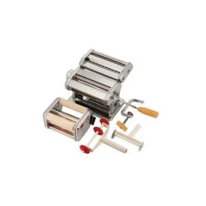 Aparat pentru paste proaspete ZILNER ZL 5210, Accesorii pentru spaghete, fettuccine, lasagna, tagliatelle, ravioli, Inox