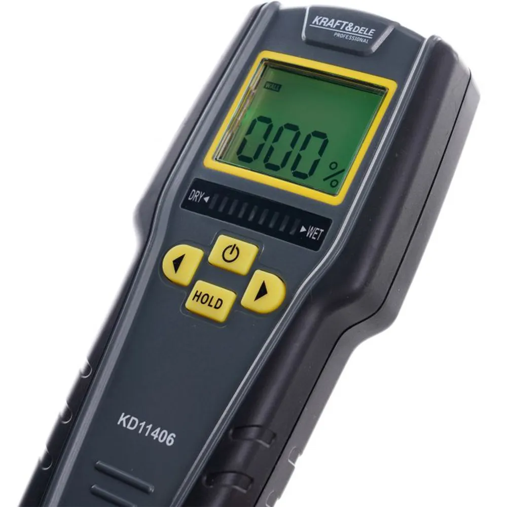 Aparat digital de masurat umiditatea Kraft&Dele KD11406, husa protectie inclusa