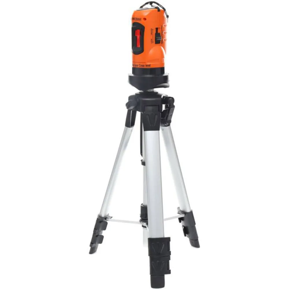 Nivela Laser Kraft&Dele KD10309 cu trepied, fascicul rosu, 5m