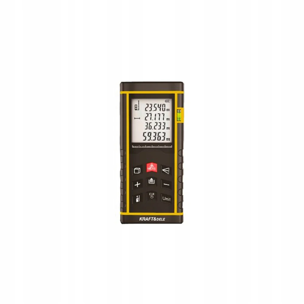 Telemetru cu laser Kraft&Dele KD10406, 60m + husa protectie