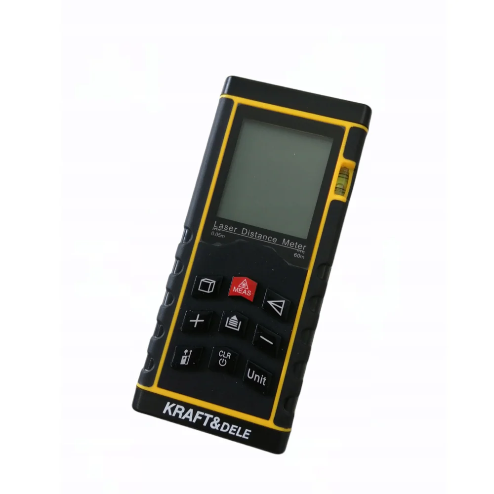 Telemetru cu laser Kraft&Dele KD10406, 60m + husa protectie