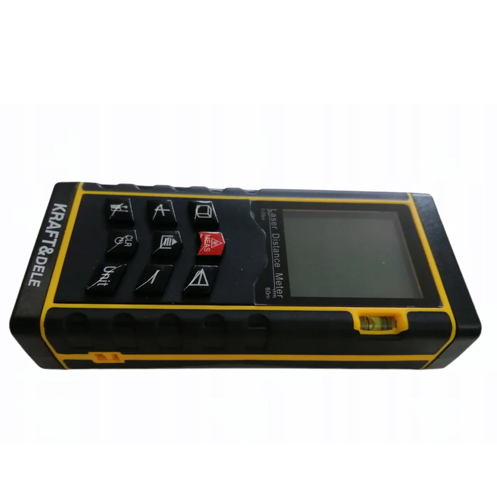 Telemetru cu laser Kraft&Dele KD10406, 60m + husa protectie