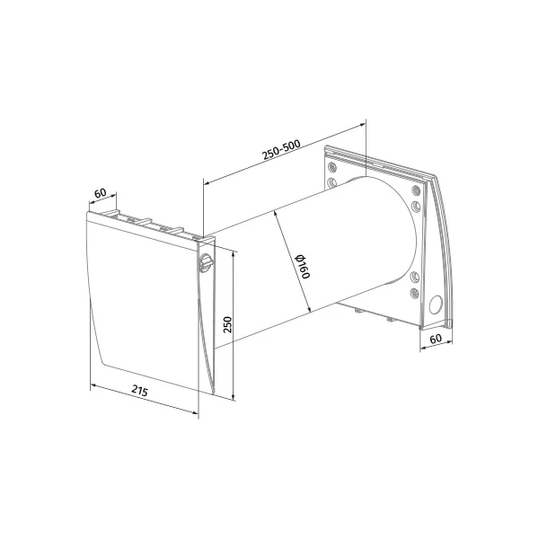 Sistem ventilatie Blauberg - Vento Eco A50-4 S11 Pro