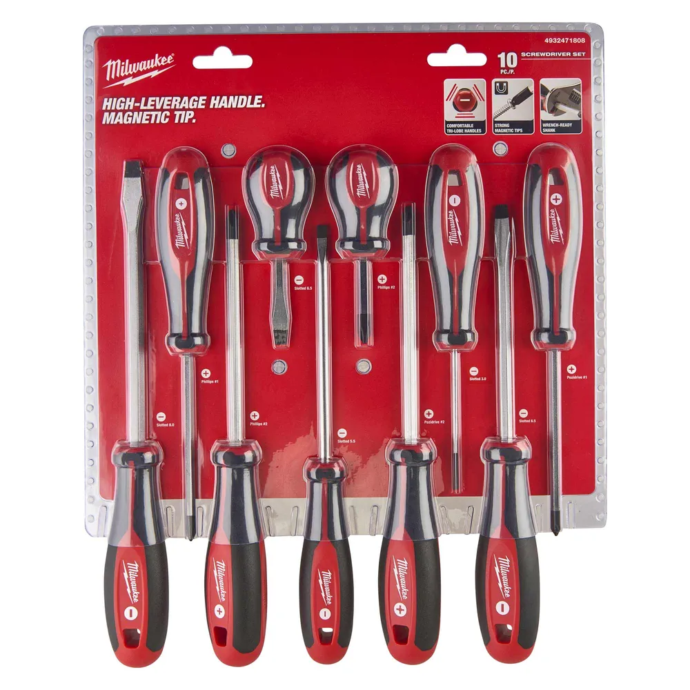 Set de șurubelnițe Milwaukee 10 buc 4932471808