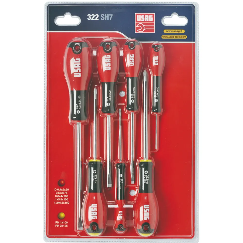 Set de șurubelnițe Usag 322 SH7
