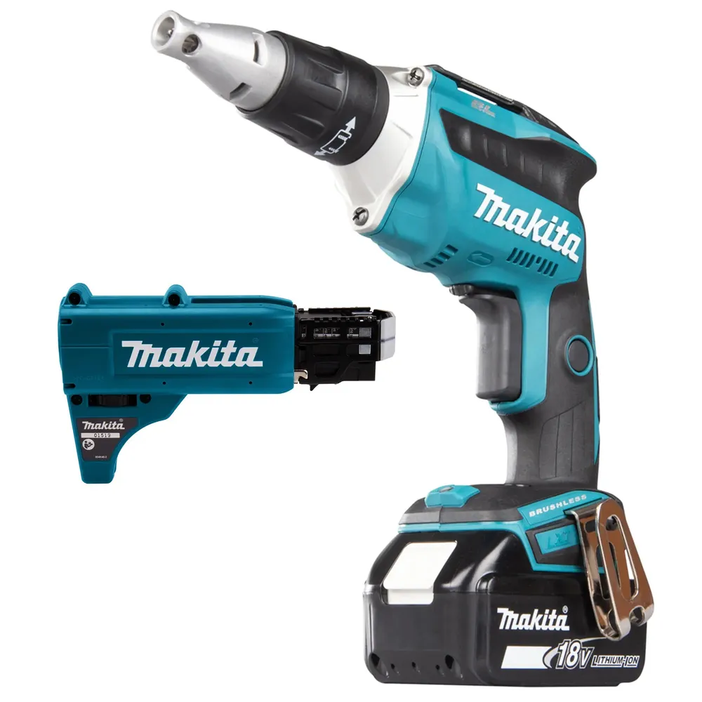 Șurubelniță pentru gips-carton Makita DFS452AJX2 18V 2Ah