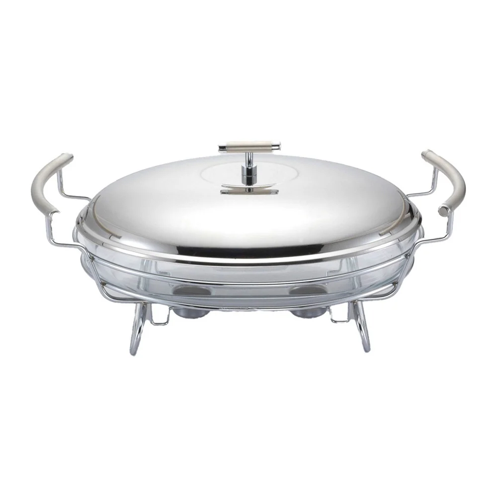Vas oval pentru incalzirea alimentelor, 43x26 cm, Chic - COOKSHOP SPECIALS