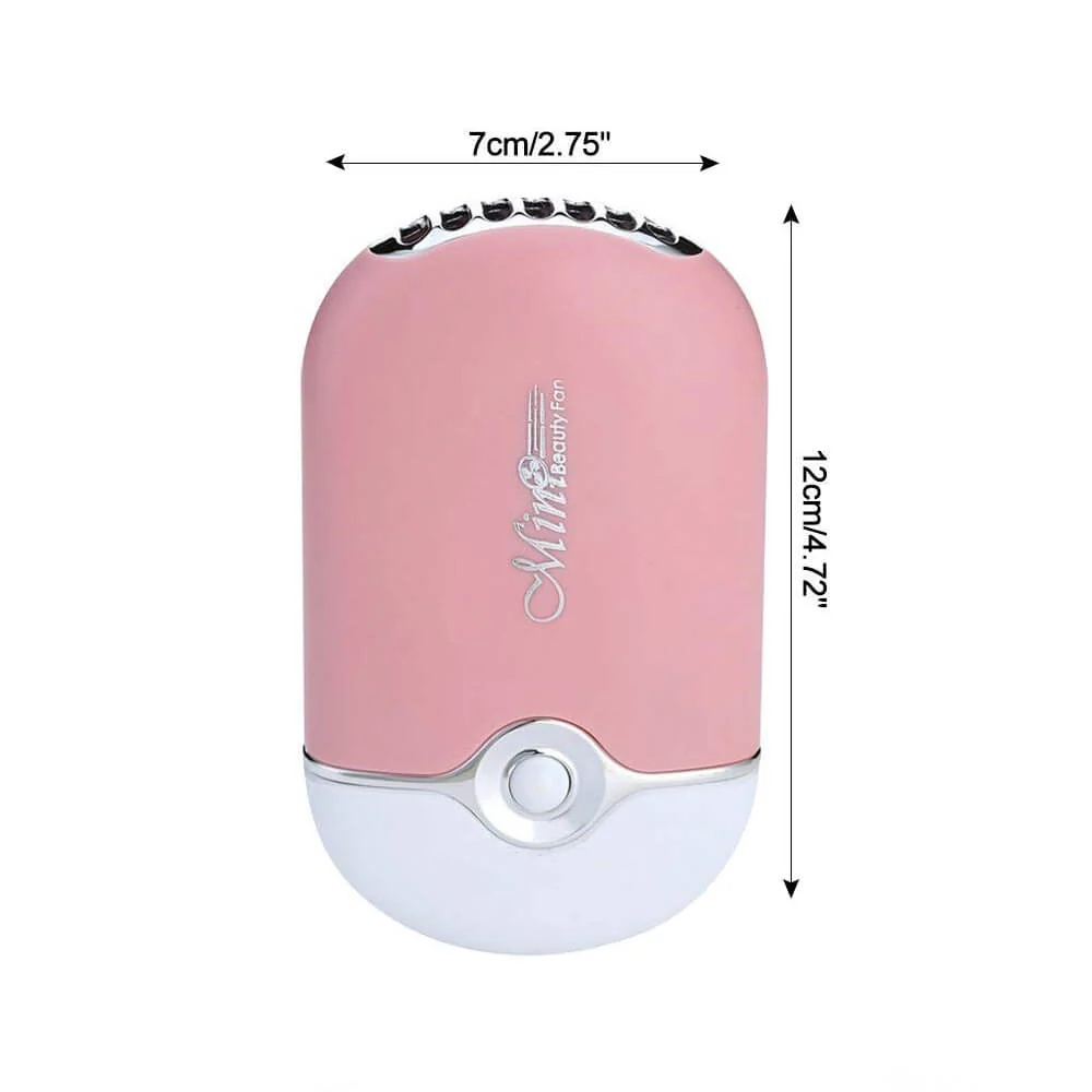 Mini ventilator uscare adeziv gene, roz